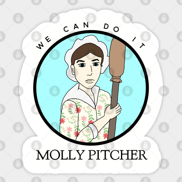 Molly Pitcher Sticker by Aeriskate